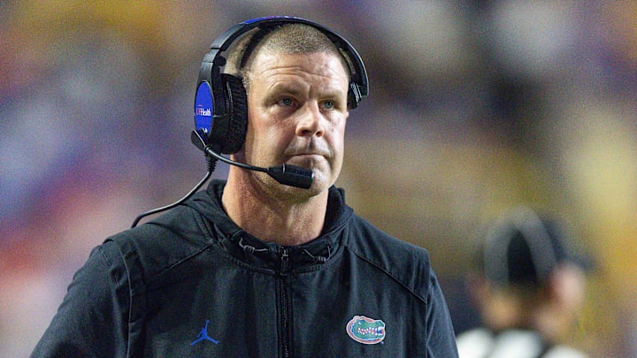 Florida Gators head coach Billy Napier