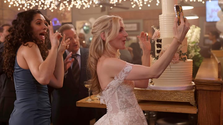 CHICAGO FIRE -- "Port in the Storm" Episode 12006 -- Pictured: (l-r) Miranda Rae Mayo as Stella Kidd, Christian Stolte as Randy "Mouch" McHolland, Kara Killmer as Sylvie Brett -- (Photo by: Adrian S Burrows Sr/NBC)