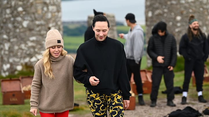 Although they are known best friends, Lipinski and Weir intentionally downplayed their dynamic during their time on 'The Traitors.'