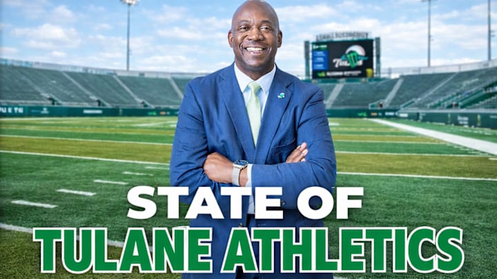 AD David Harris, the State of Tulane Athletics