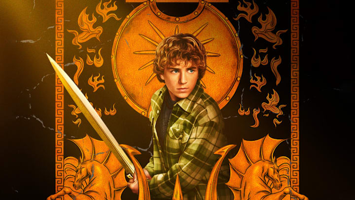Percy Jackson and the Olympians key art