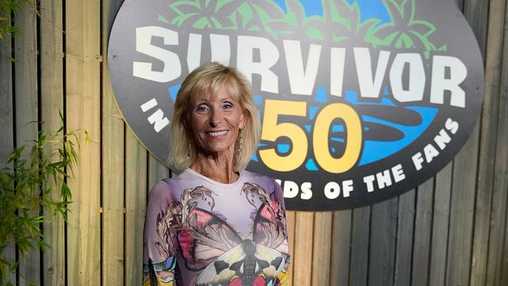 Tina Wesson attends the Survivor 50 Live Finale at the Paramount Studios lot in Los Angeles, California on May 20, 2026. - Photo: Robert Voets/CBS ©2026 CBS Broadcasting, Inc. All Rights Reserved.