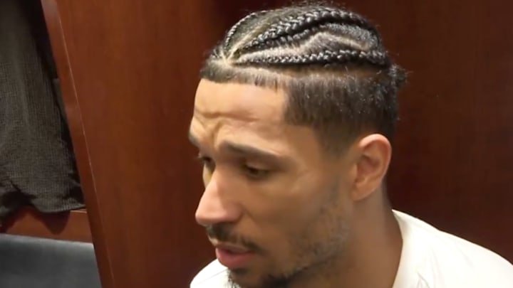 Josh Hart on his decision to give the game ball to Kevin McCullars Jr. 