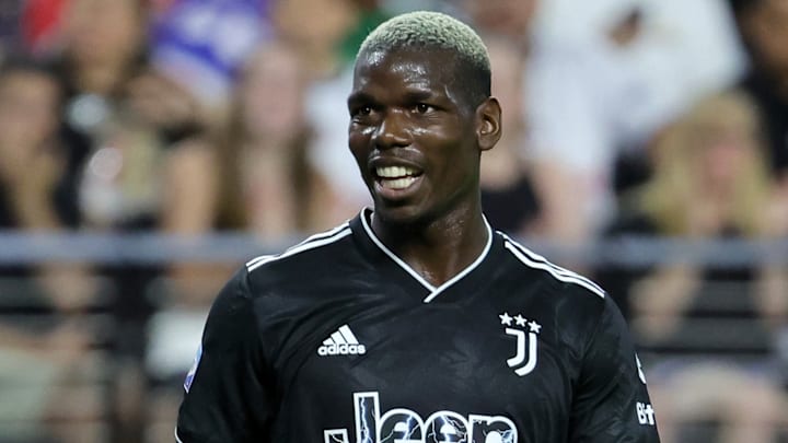Paul Pogba lors de la présaison avec la Juventus