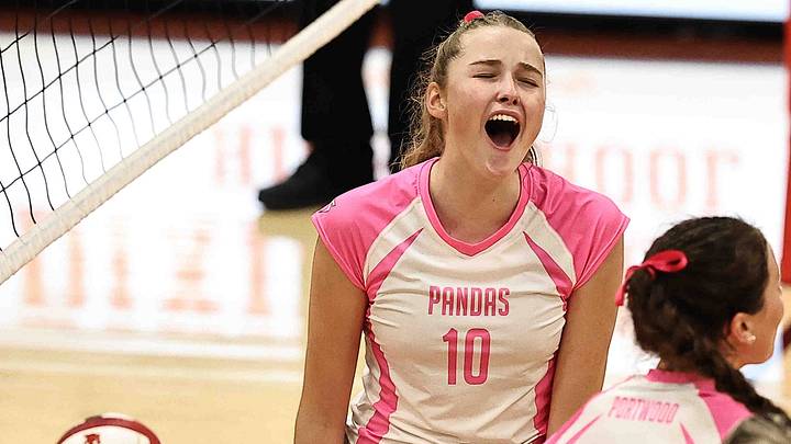 Notre Dame Academy middle blocker Makayla Roose logged two strong performances last week in victories over Ursuline Academy (Cincinnati) and Male.