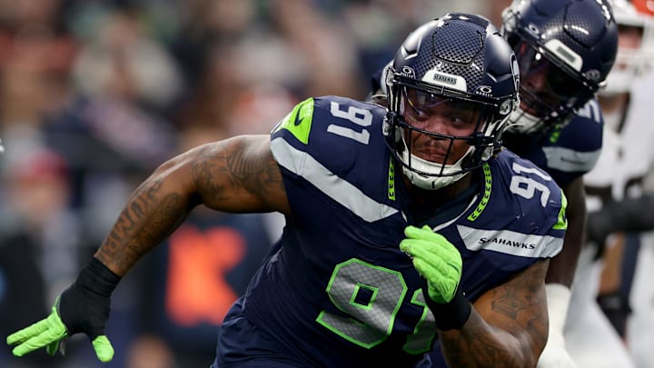 Byron Murphy II of the Seattle Seahawks