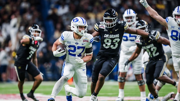 BYU running back LJ Martin in Alamo Bowl win over Colorado