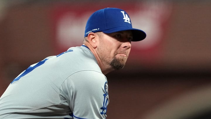 Los Angeles Dodgers reliever Blake Treinen