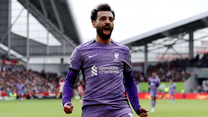 Salah scored on his return from injury Salah scored on his return from injury