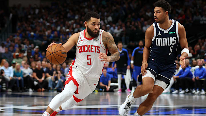 The Houston Rockets' Fred VanVleet has had a difficult season