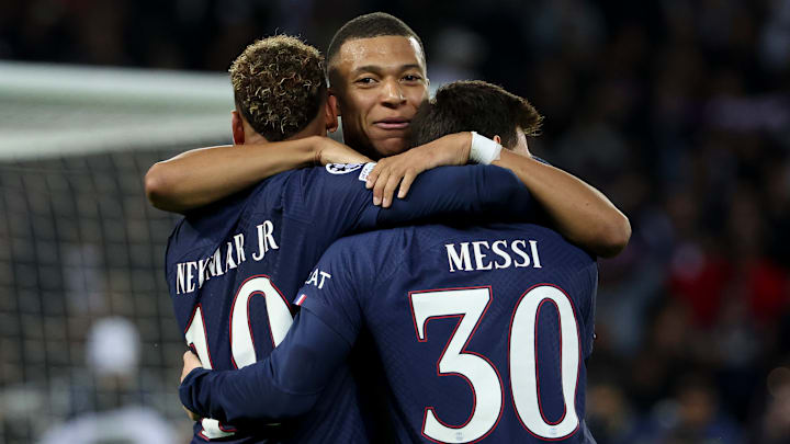 Messi, Neymar et Mbappe se sont amusés contre Haifa