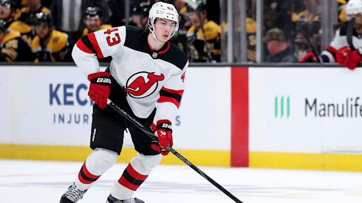 New Jersey Devils v Boston Bruins
