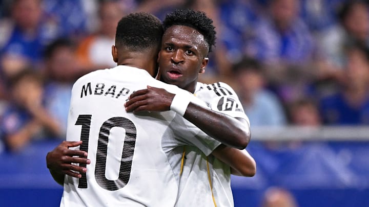K. Mbappé et Vinicius Jr, Real Madrid