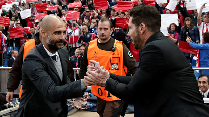 Guardiola y Simeone volverán a enfrentarse