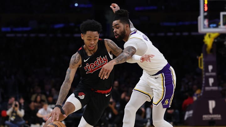 Portland Trail Blazers v Los Angeles Lakers