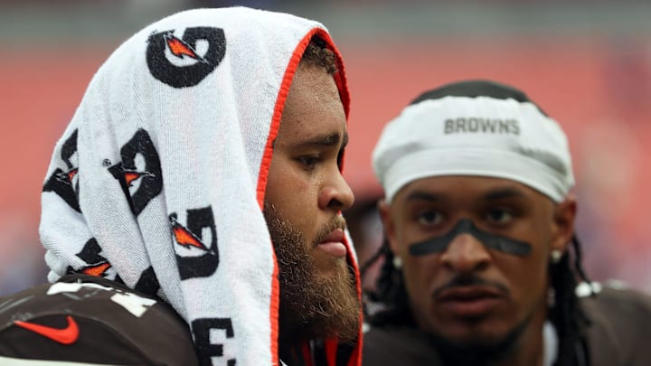 Cleveland Browns offensive tackle Jedrick Wills Jr.