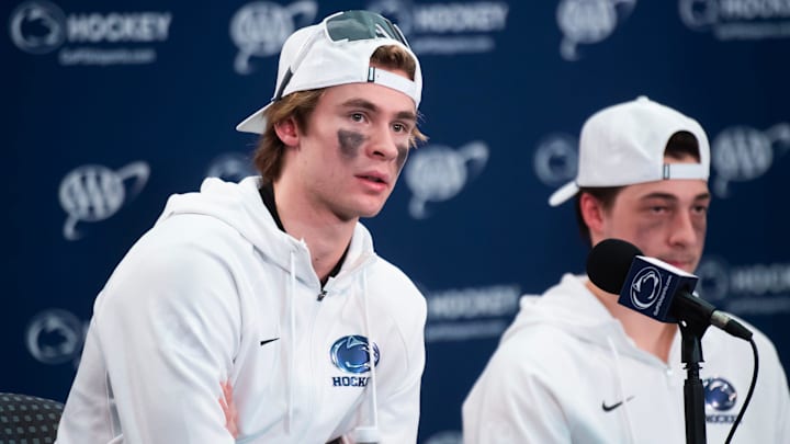 Penn State hockey forward Gavin McKenna