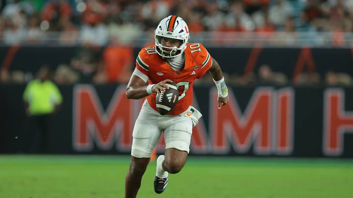 The Miami Hurricanes and quarterback Darian Mensah are favored in Week 3. The Miami Hurricanes and quarterback Darian Mensah are favored in Week 3.