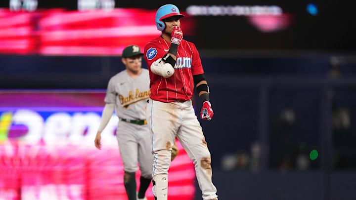 Oakland Athletics v Miami Marlins