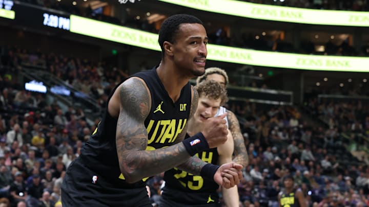 Utah Jazz forward John Collins.