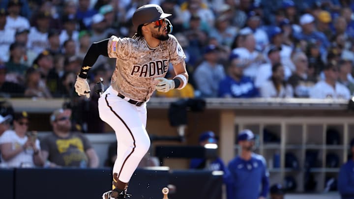 May 7, 2023; San Diego, California, USA;  San Diego Padres right fielder Fernando Tatis Jr. (23)