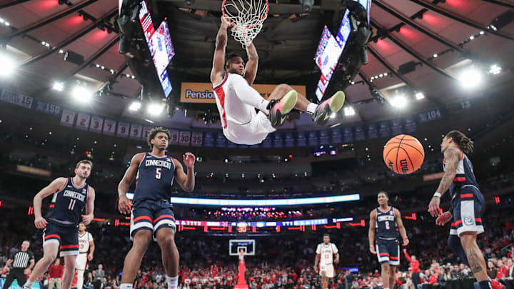 UConn is a home favorite in a rematch against St. John's on Wednesday night. UConn is a home favorite in a rematch against St. John's on Wednesday night.