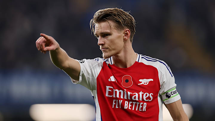 Martin Odegaard will remain at London Colney during the November break