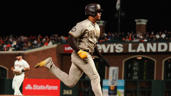San Diego Padres left fielder Juan Soto