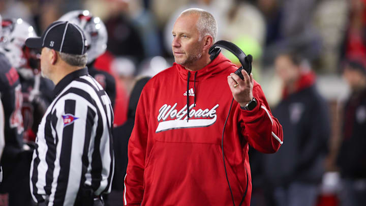 NC State football head coach Dave Doeren NC State football head coach Dave Doeren