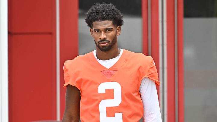 Cleveland Browns quarterback Shedeur Sanders. Cleveland Browns quarterback Shedeur Sanders.