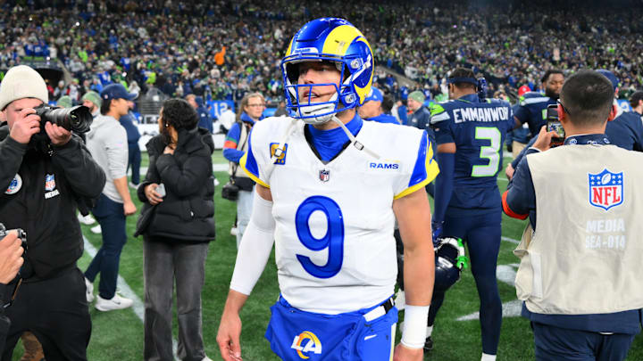 Los Angeles Rams quarterback Matthew Stafford won his first NFL MVP award.
