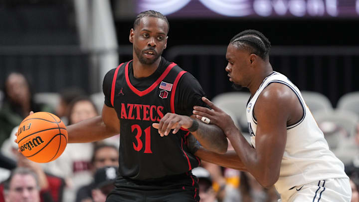 San Diego State Aztecs forward Jared Coleman-Jones (31). San Diego State Aztecs forward Jared Coleman-Jones (31).