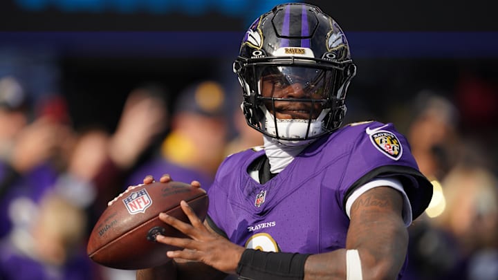 Baltimore Ravens quarterback Lamar Jackson