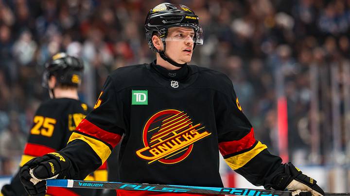 Former Vancouver Canucks forward David Kampf, who was briefly a member of the Buffalo Sabres Former Vancouver Canucks forward David Kampf, who was briefly a member of the Buffalo Sabres
