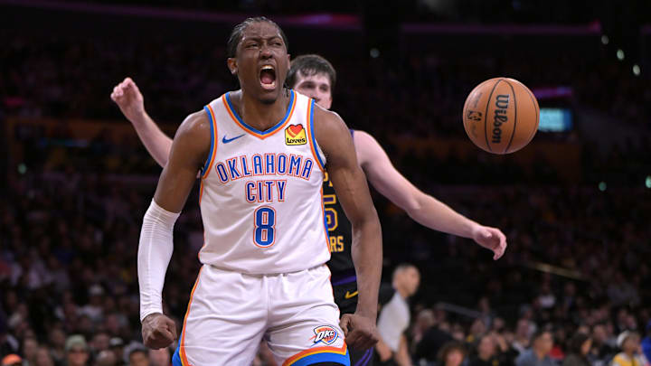 Oklahoma City Thunder forward Jalen Williams.