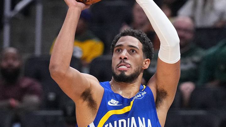 Oct 26, 2026; Milwaukee, Wisconsin, USA; Indiana Pacers guard Tyrese Haliburton (0) shoots the ball against the Milwaukee Bucks in the first half at Fiserv Forum. Mandatory Credit: Michael McLoone-Imagn Images Oct 26, 2026; Milwaukee, Wisconsin, USA; Indiana Pacers guard Tyrese Haliburton (0) shoots the ball against the Milwaukee Bucks in the first half at Fiserv Forum. Mandatory Credit: Michael McLoone-Imagn Images