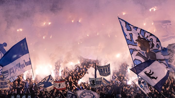 Fans von Hertha BSC am vergangenen Wochenende