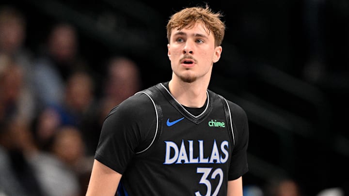 Dallas Mavericks forward Cooper Flagg. Dallas Mavericks forward Cooper Flagg.