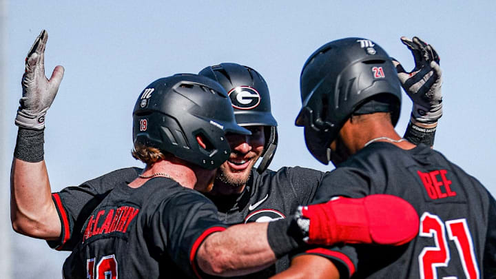 Georgia Baseball Heads into Game 2 vs Columbia