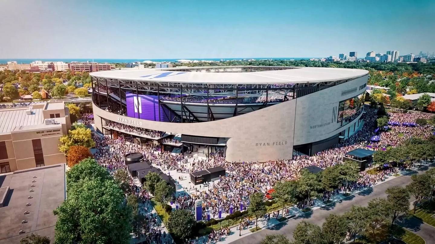 Northwestern to Host Longstanding High School Football Rivalry in the Fall