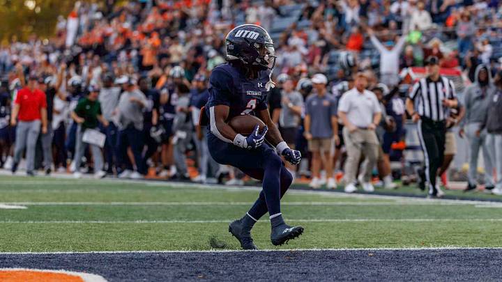 UT Martin running back Chris Franklin (2) UT Martin running back Chris Franklin (2)