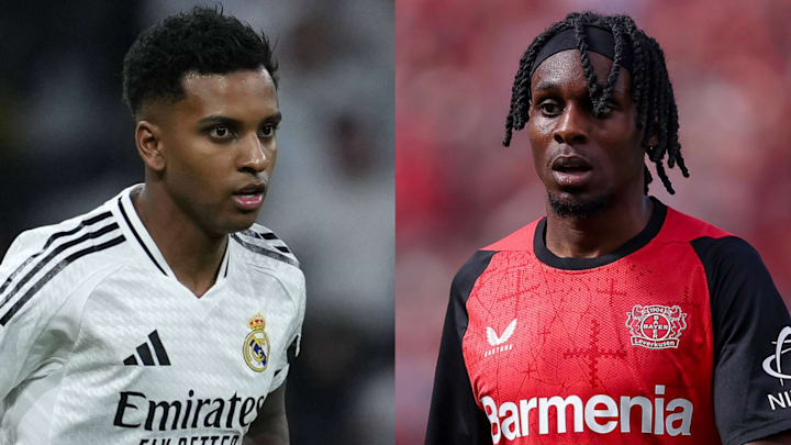 Rodrygo (left) and Jeremie Frimpong (right) headline today's daily transfer rumors and gossip.