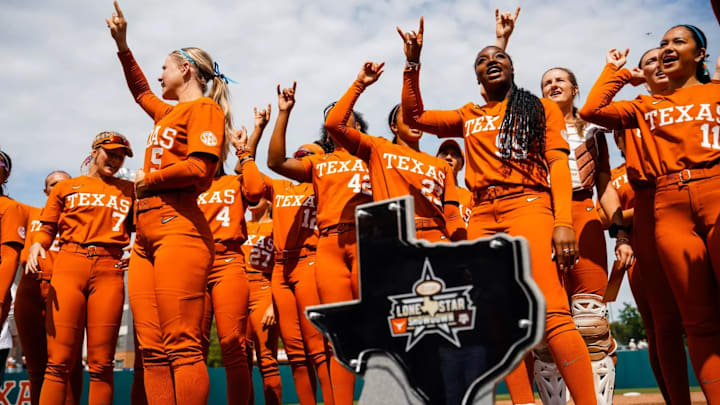 No. 1 Texas improves to 31-1 after defeating No. 15 Texas A&M in Saturday's day game to capture the Lone Star Showdown series. 
