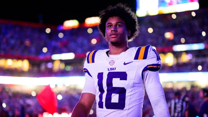 LSU Tiger Colin Hurley on November 16, 2024. LSU Tiger Colin Hurley on November 16, 2024.