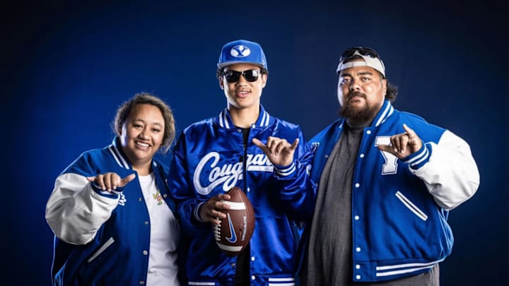 BYU defensive end commit PJ Takitaki BYU defensive end commit PJ Takitaki