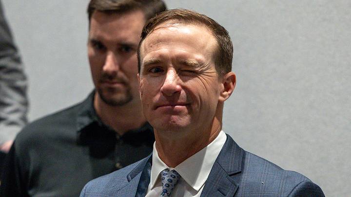 New Orleans Saints former quarterback Drew Brees New Orleans Saints former quarterback Drew Brees