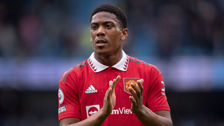 Anthony Martial, double buteur pour man Utd lors de la débâcle contre Man City (6-3).