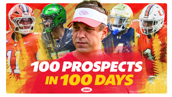 100 Prospects in 100 Days: Arrowhead Addict's Chiefs-centric 2026 NFL Draft coverage