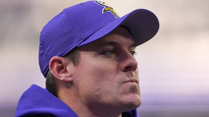 Minnesota Vikings head coach Kevin O'Connell Minnesota Vikings head coach Kevin O'Connell