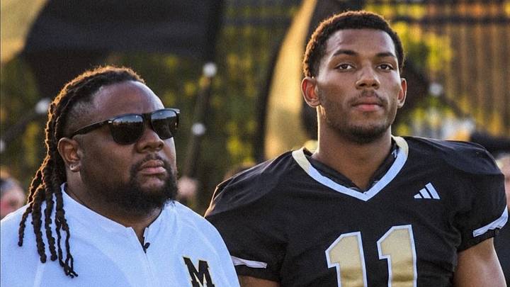 Marquez Senior Cal Commit, Elyjah Staples and DC Gregory Tucker Jr getting ready for Friday night lights. Marquez Senior Cal Commit, Elyjah Staples and DC Gregory Tucker Jr getting ready for Friday night lights.